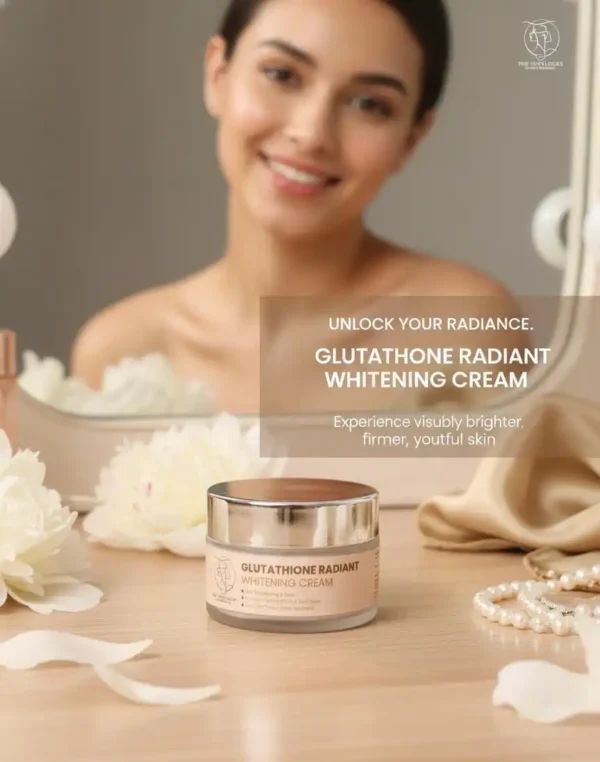 Glotathione skin brightening and whitening cream